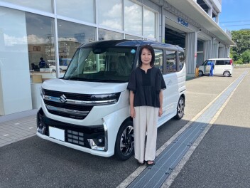 スペーシアカスタムご納車しました！